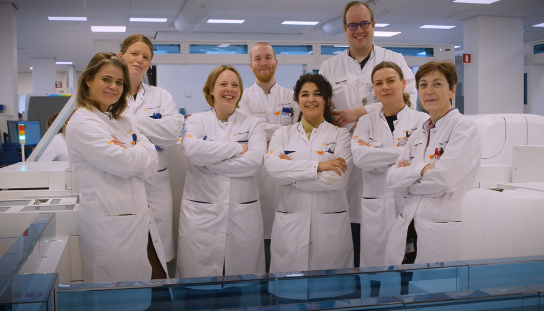 Werken in het laboratorium