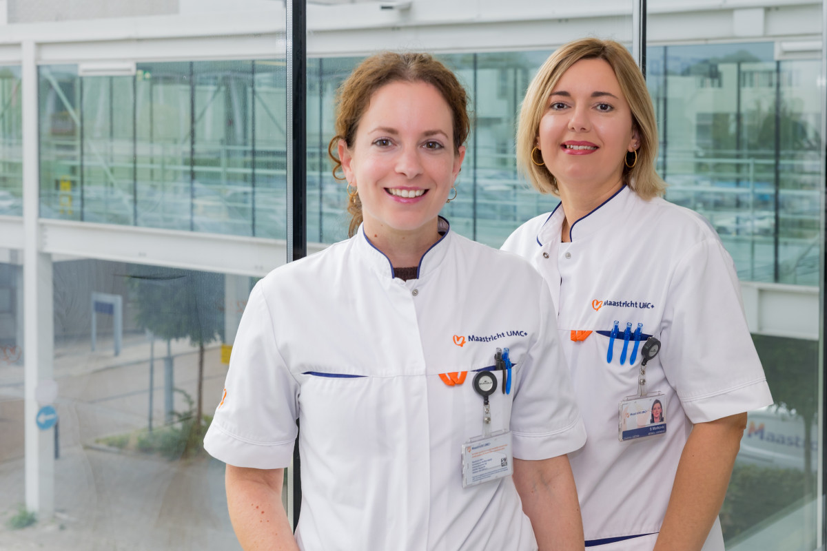 Apothekersassistenten Vivian en Sladjana