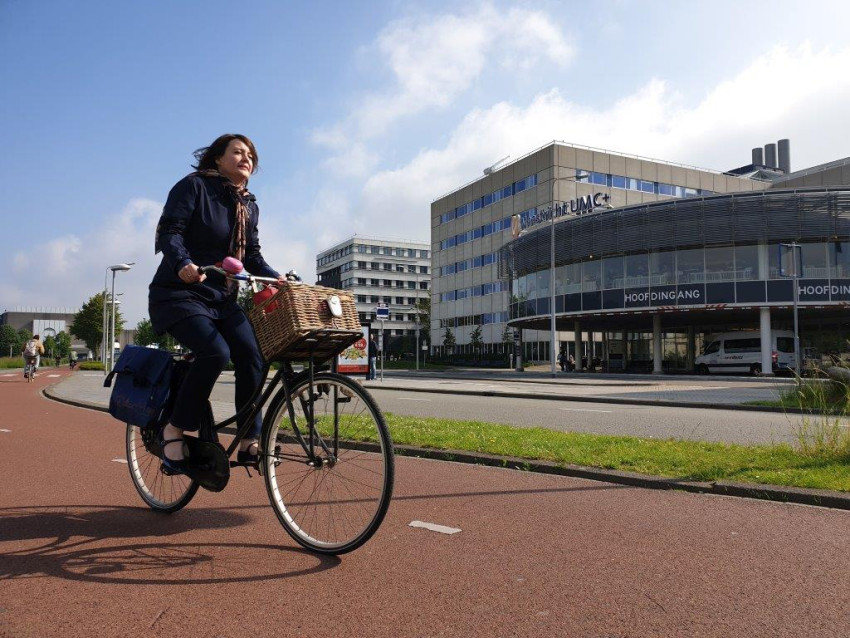 fietsen naar je werk